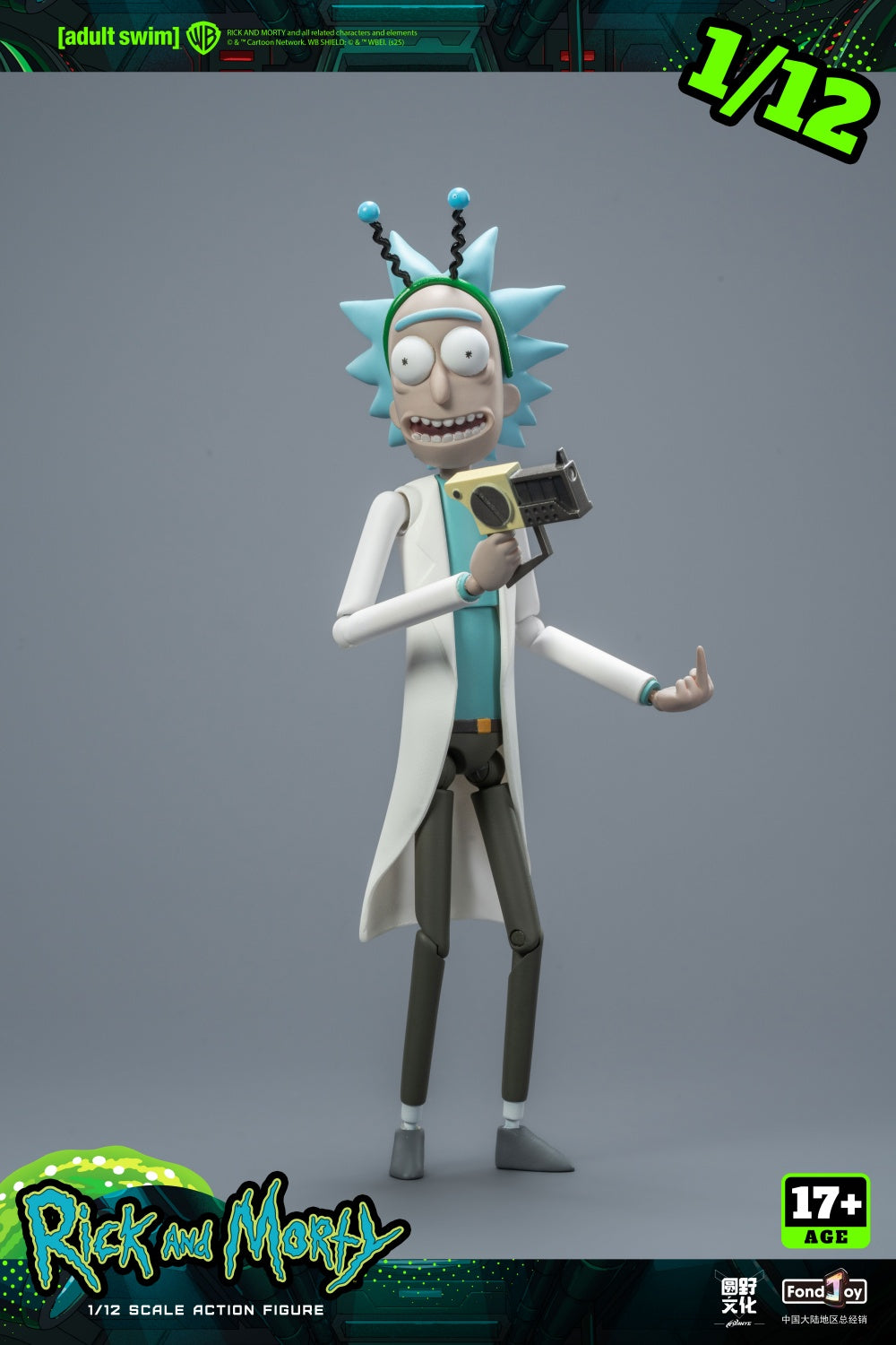 Fondjoy - 1:12 Rick & Morty Action Figure - inshobby.com