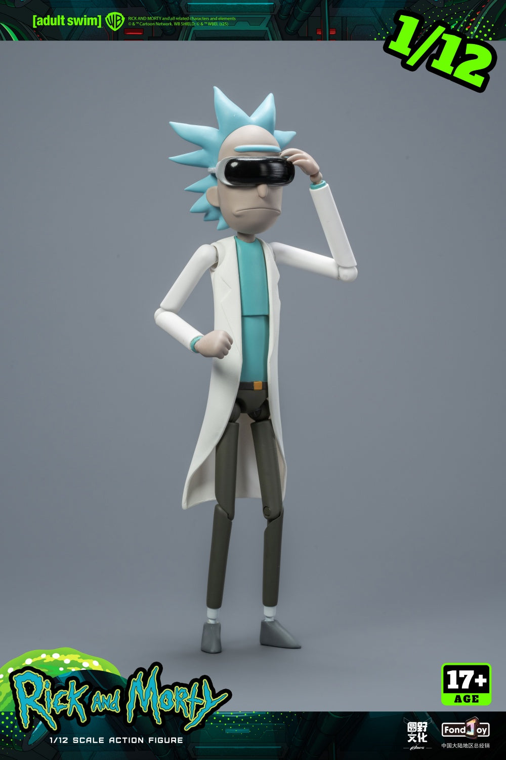 Fondjoy - 1:12 Rick & Morty Action Figure - inshobby.com
