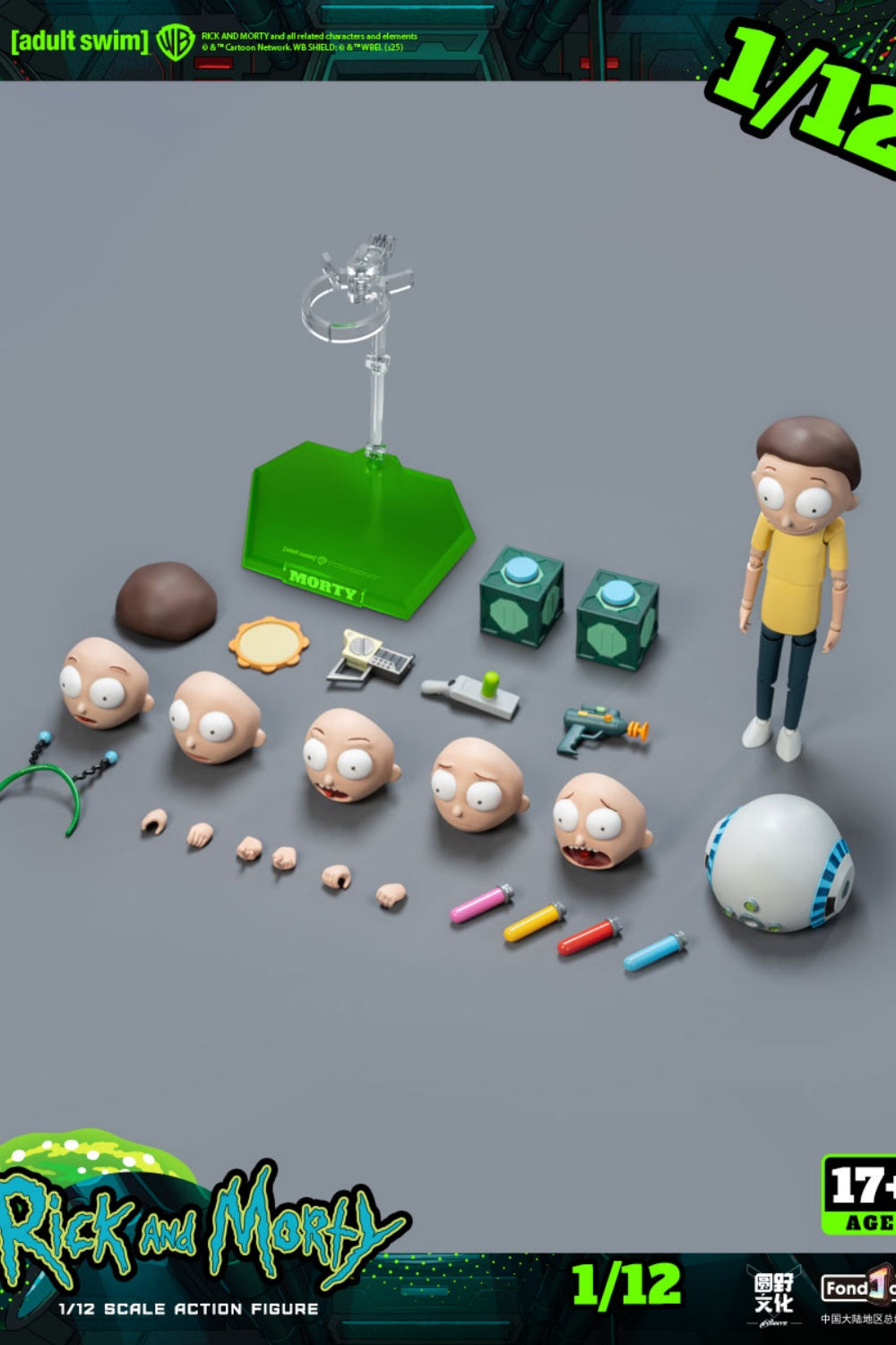 Fondjoy - 1:12 Rick & Morty Action Figure - inshobby.com