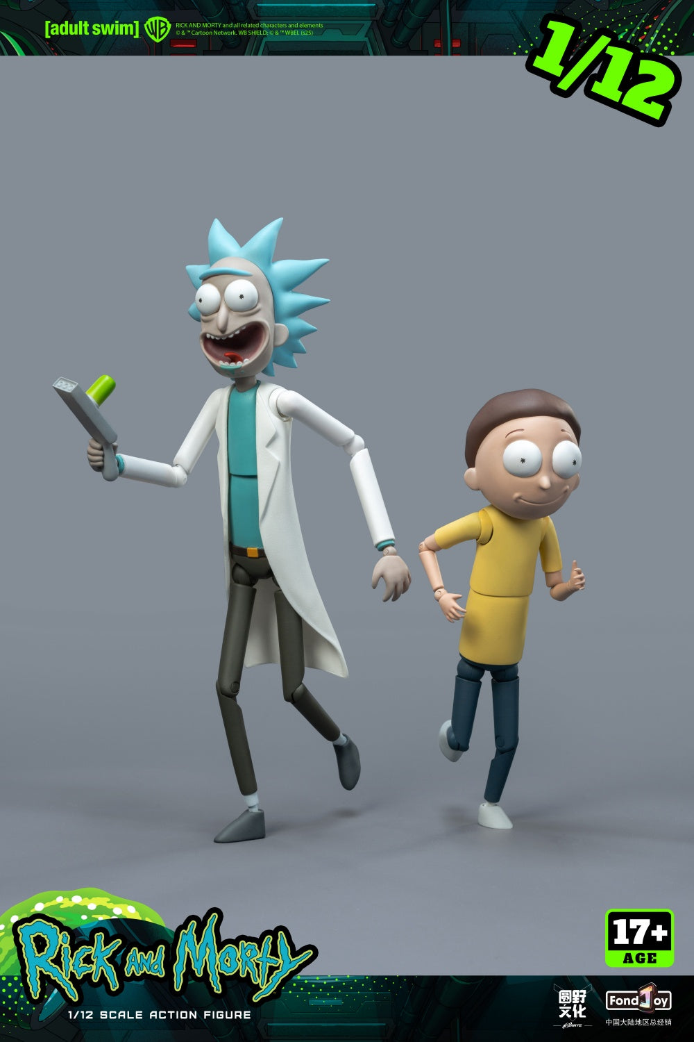 Fondjoy - 1:12 Rick & Morty Action Figure - inshobby.com