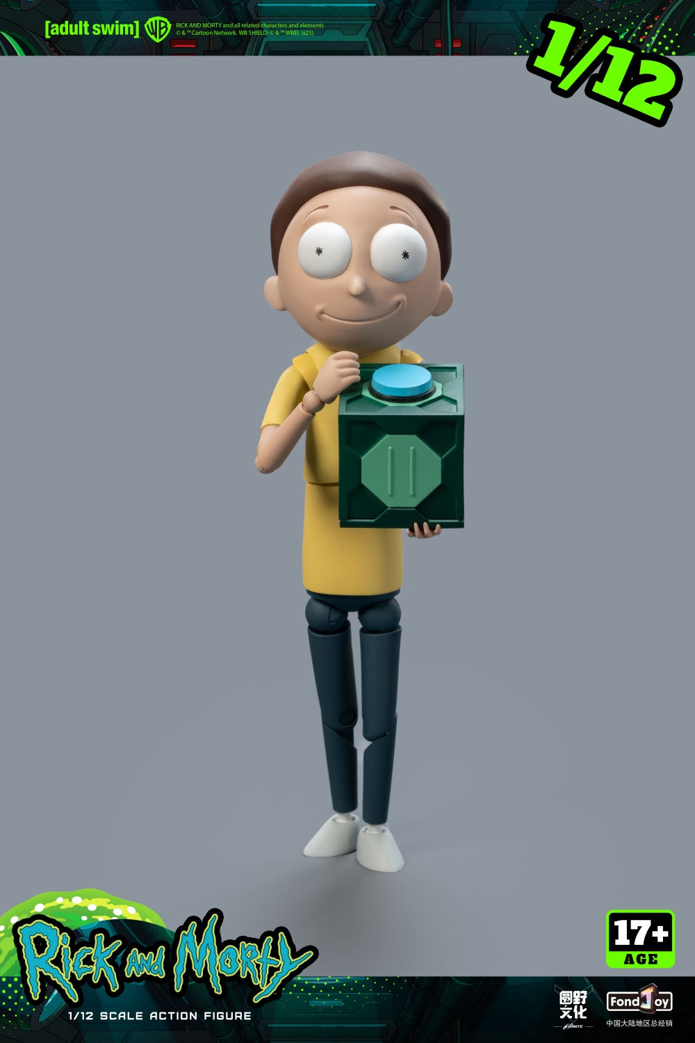 Fondjoy - 1:12 Rick & Morty Action Figure - inshobby.com