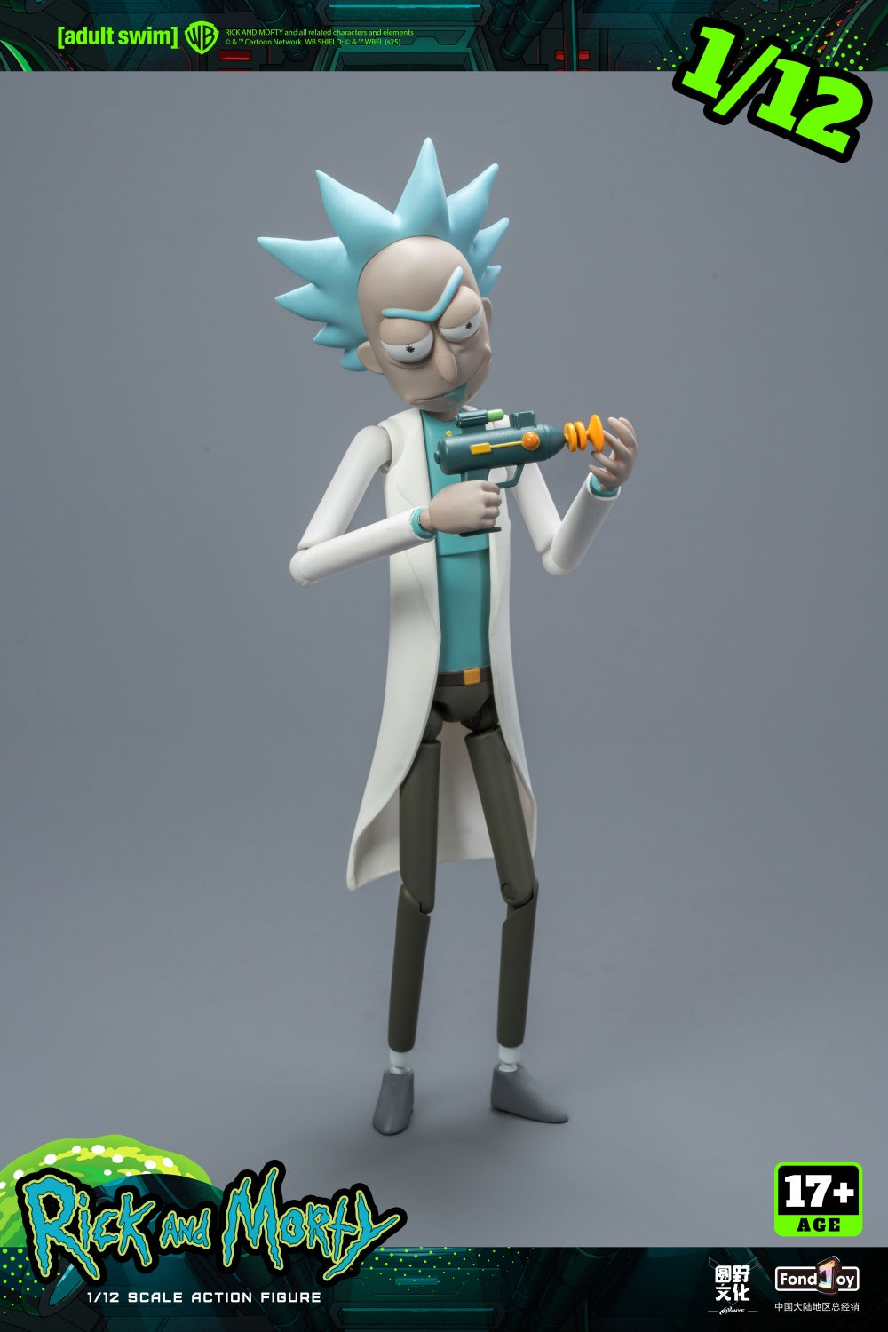 Fondjoy - 1:12 Rick & Morty Action Figure - inshobby.com