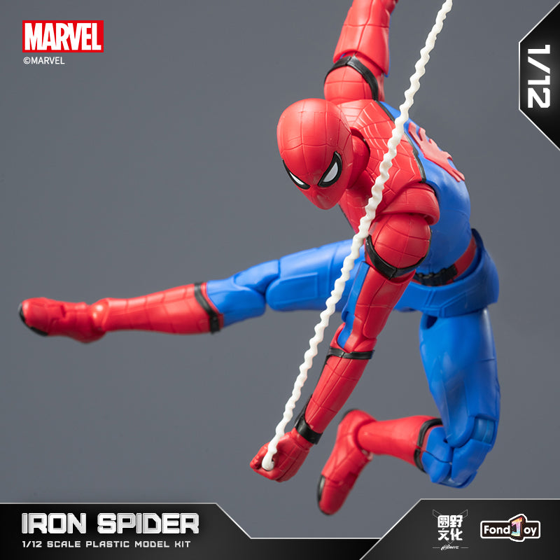Fondjoy - 1:12 Spider-Man The Stark Suit Action Figure Model Kit - inshobby.com
