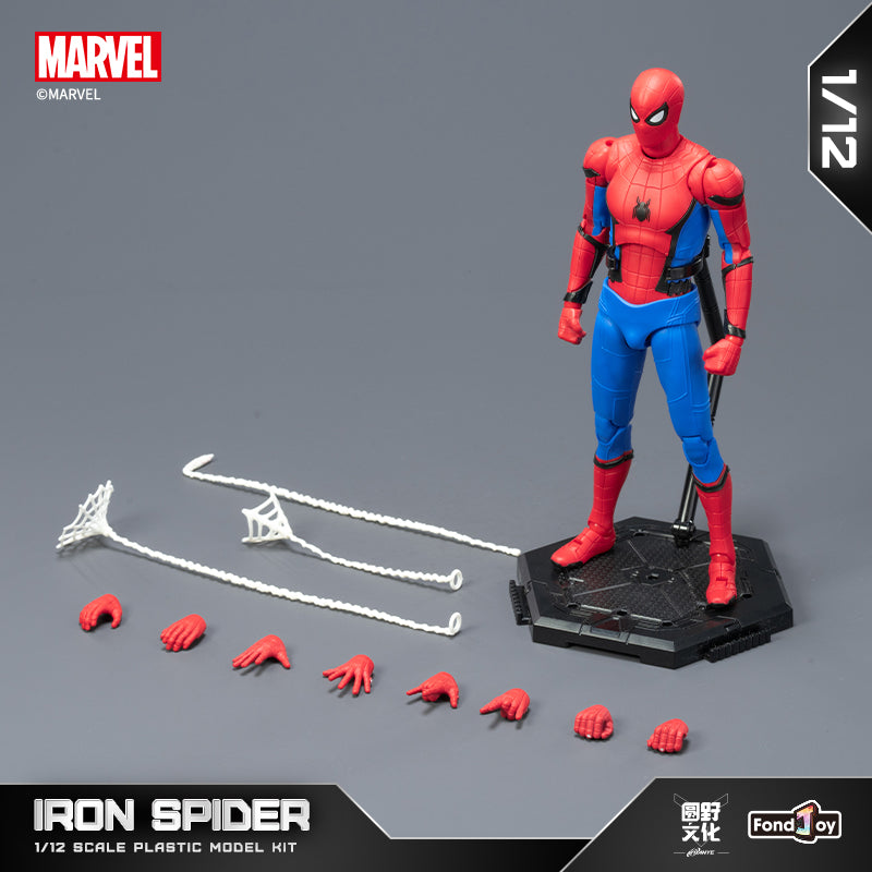 Fondjoy - 1:12 Spider-Man The Stark Suit Action Figure Model Kit - inshobby.com