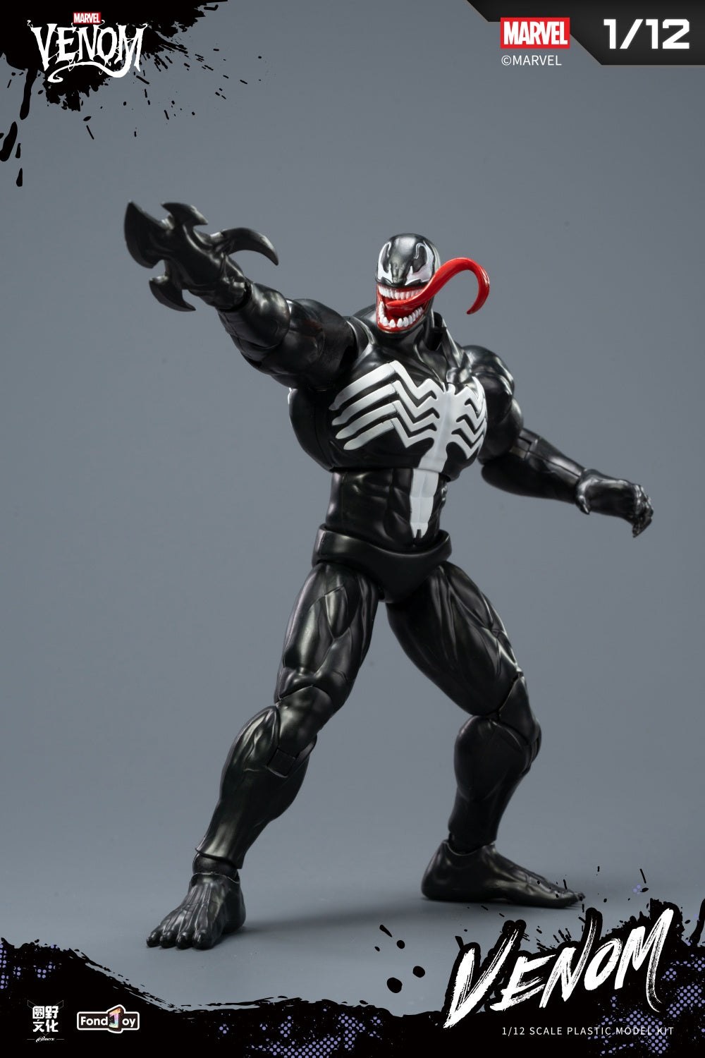 Fondjoy - 1:12 Venom Action Figure Model Kit - inshobby.com