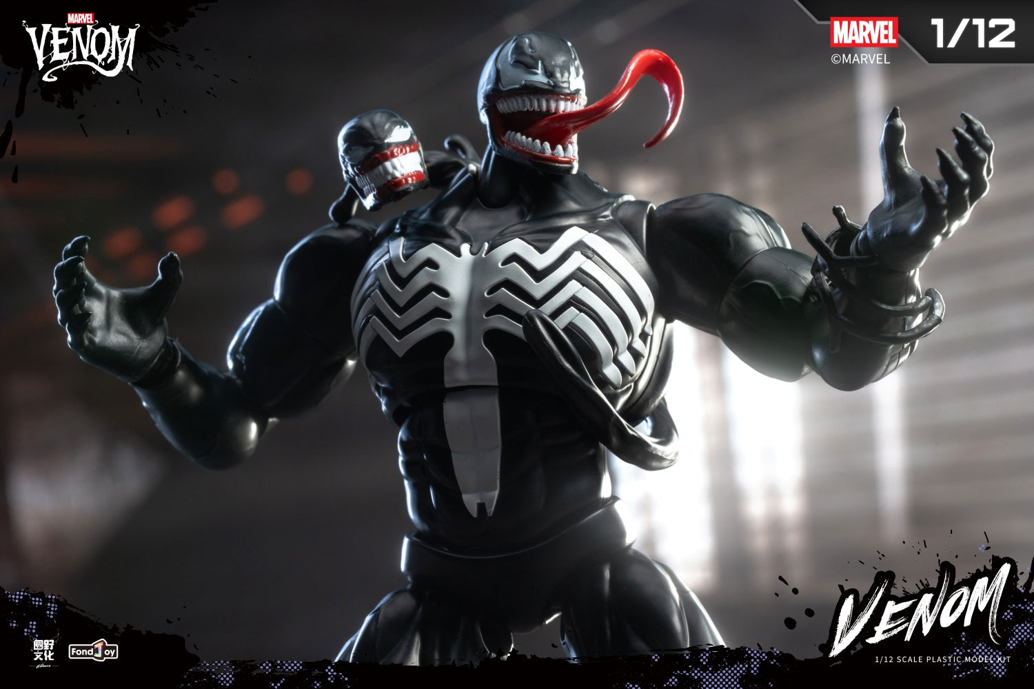 Fondjoy - 1:12 Venom Action Figure Model Kit - inshobby.com