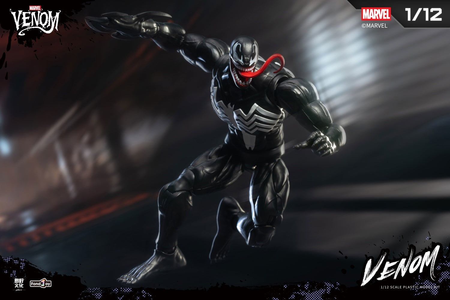Fondjoy - 1:12 Venom Action Figure Model Kit - inshobby.com