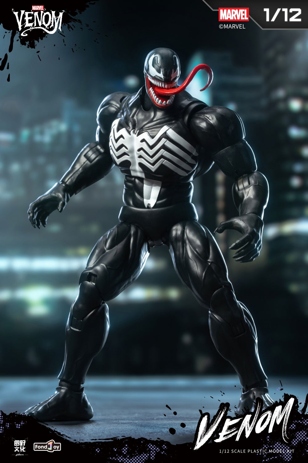 Fondjoy - 1:12 Venom Action Figure Model Kit - inshobby.com