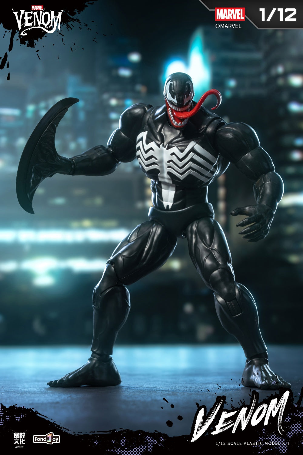 Fondjoy - 1:12 Venom Action Figure Model Kit - inshobby.com
