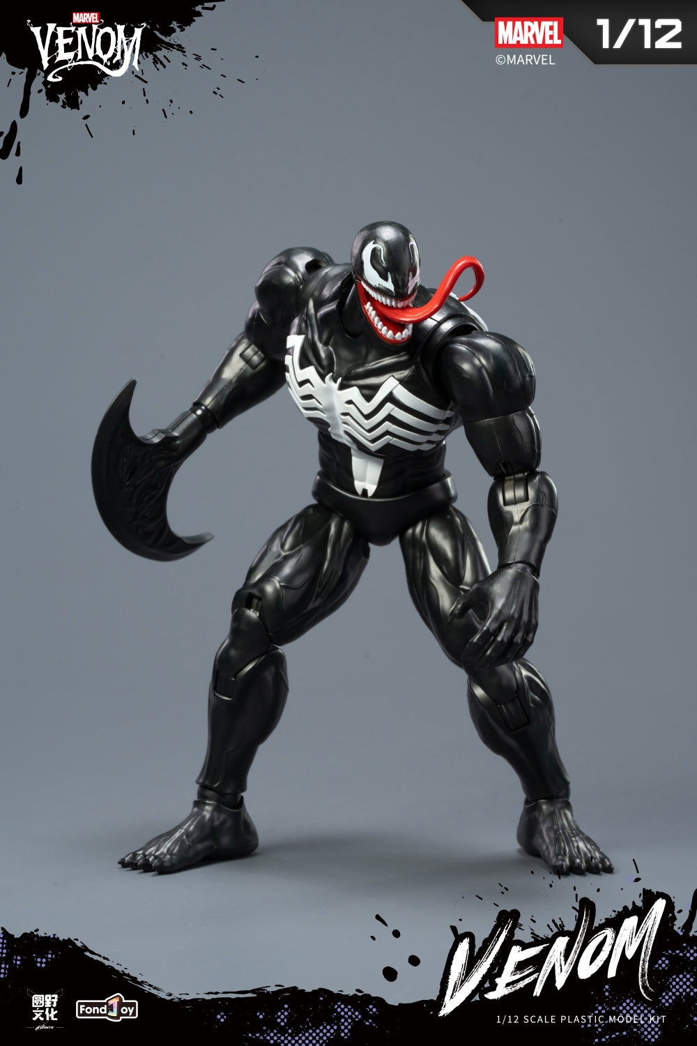 1:12 Venom Action Figure Model Kit