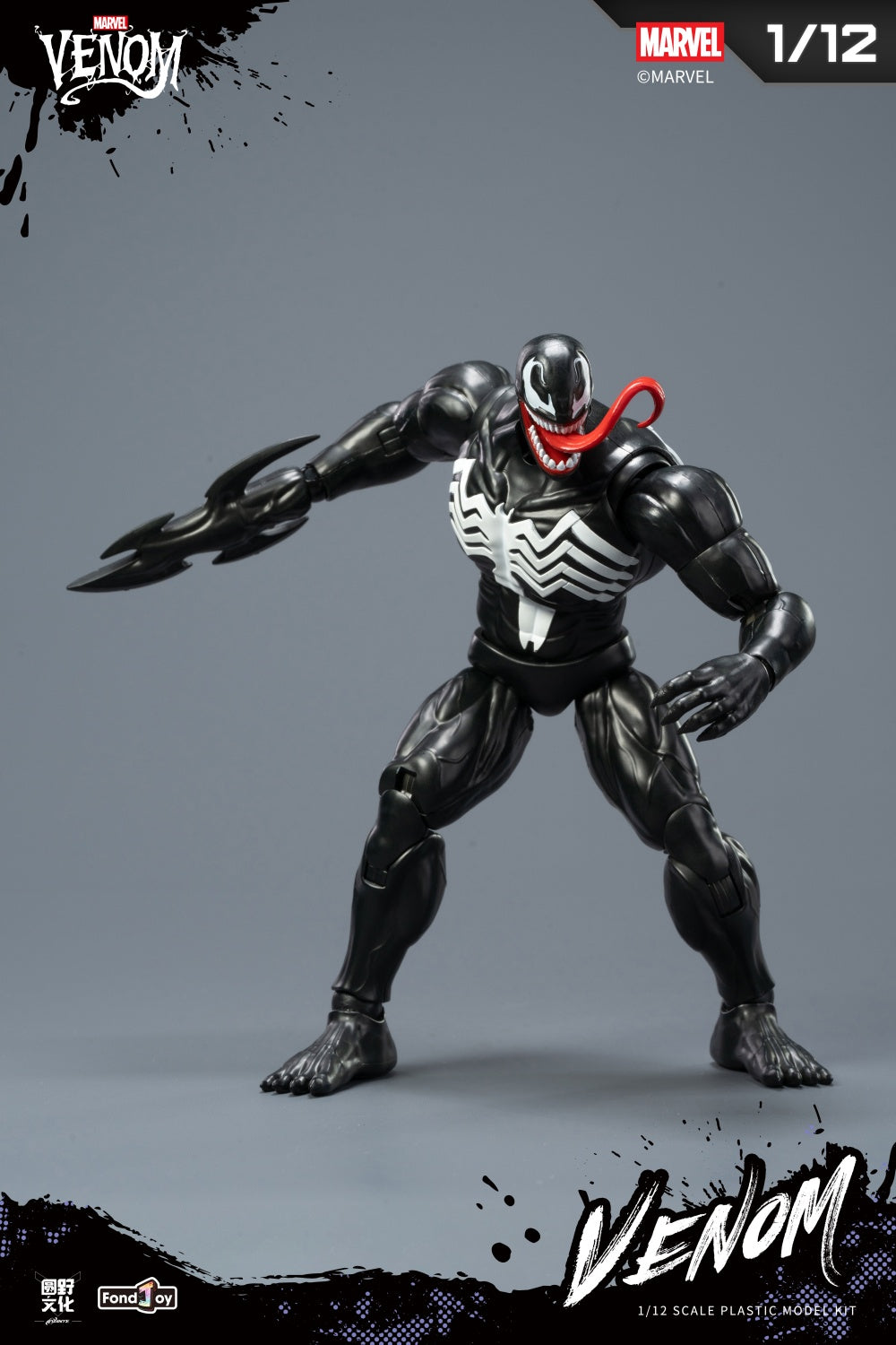 Fondjoy - 1:12 Venom Action Figure Model Kit - inshobby.com