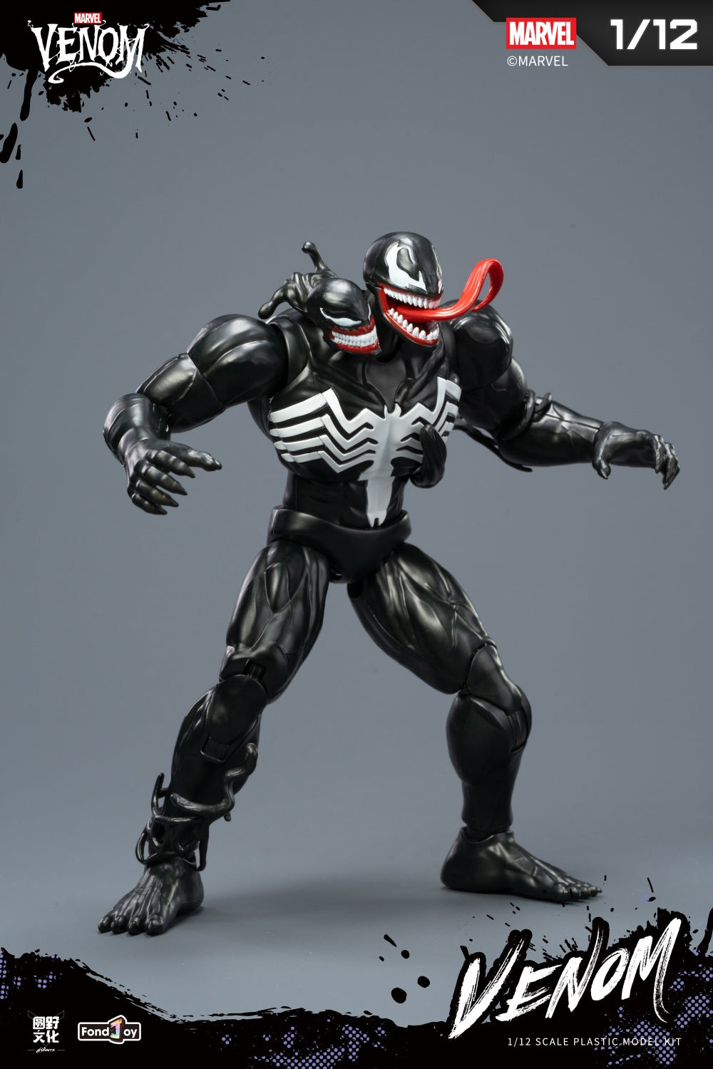 Fondjoy - 1:12 Venom Action Figure Model Kit - inshobby.com
