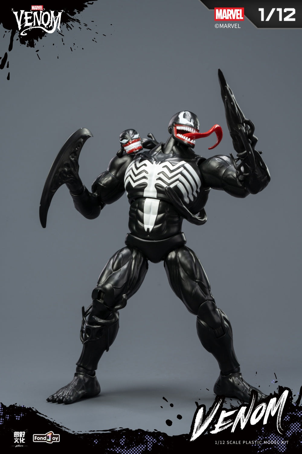 Fondjoy - 1:12 Venom Action Figure Model Kit - inshobby.com