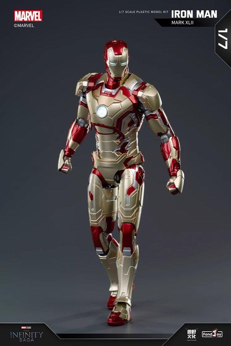 Fondjoy - 1:7 Iron Man Mark XLII Mk42 Action Figure Assembly Kit