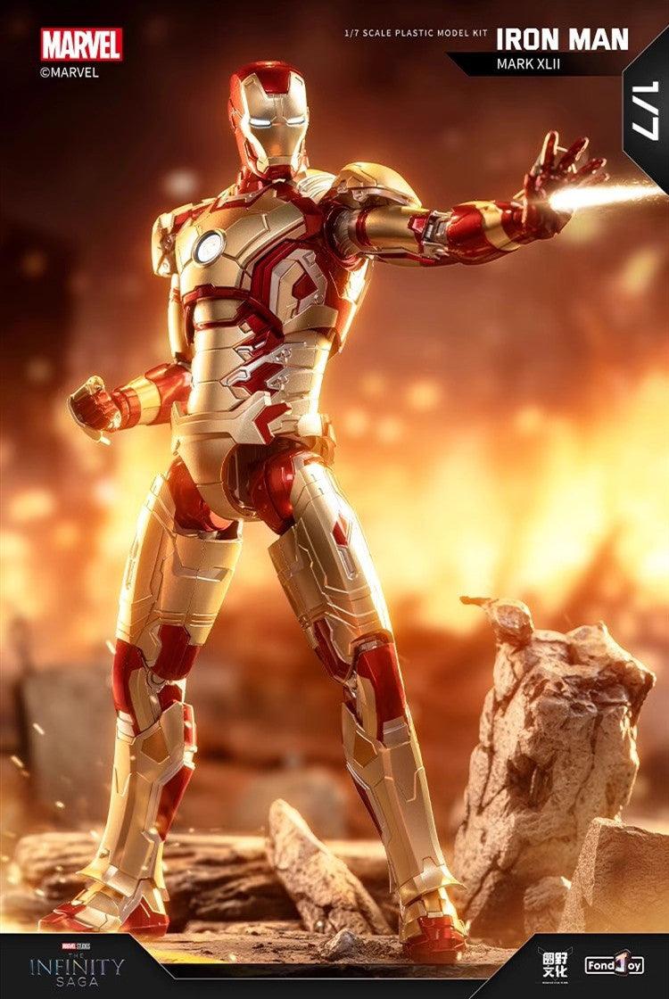 Fondjoy - 1:7 Iron Man Mark XLII Mk42 Action Figure Assembly Kit - inshobby.com