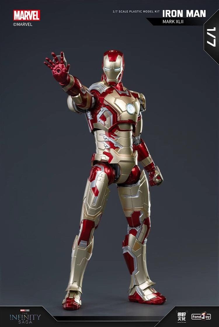 Fondjoy - 1:7 Iron Man Mark XLII Mk42 Action Figure Assembly Kit - inshobby.com
