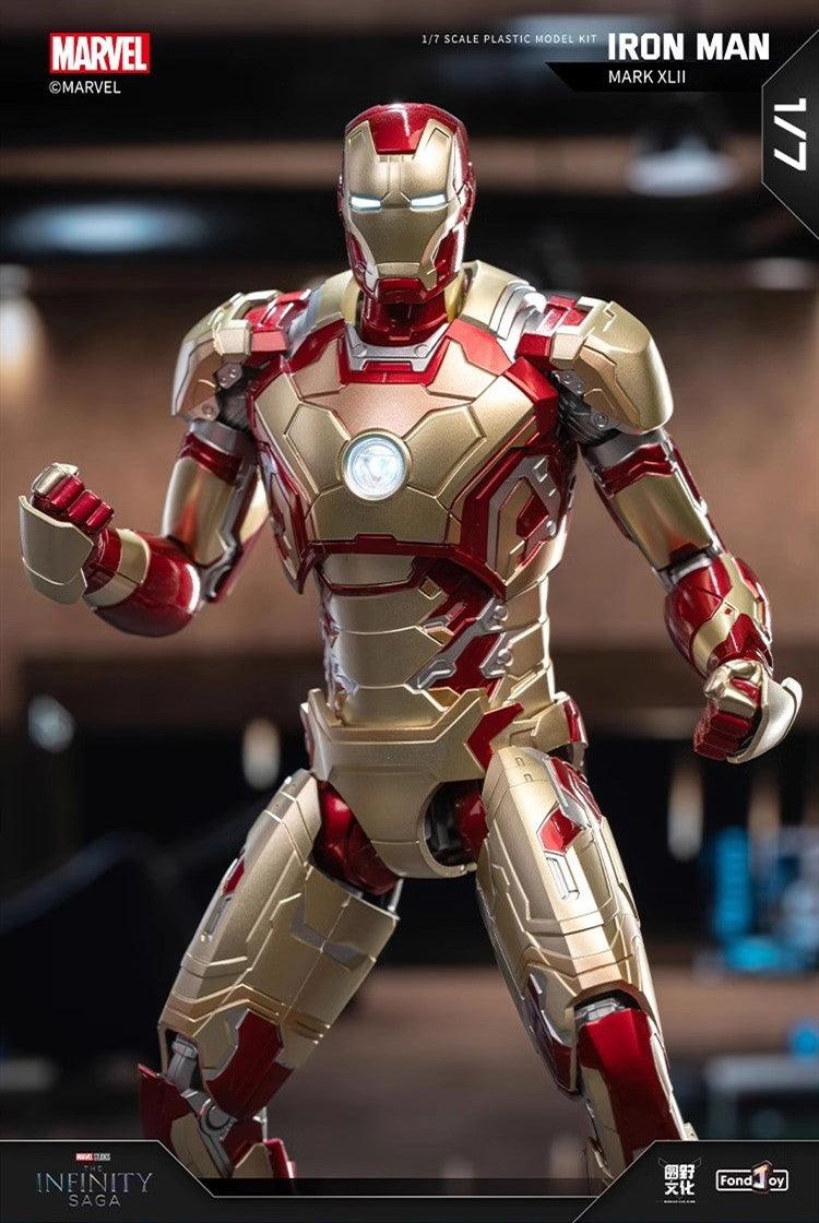 Fondjoy - 1:7 Iron Man Mark XLII Mk42 Action Figure Assembly Kit