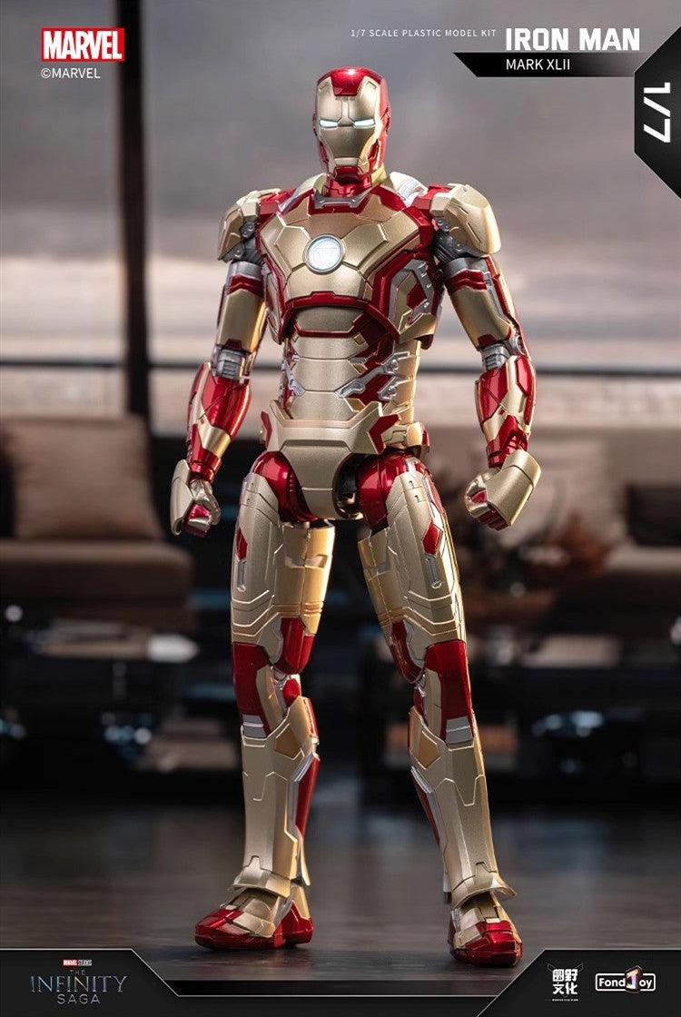 Fondjoy - 1:7 Iron Man Mark XLII Mk42 Action Figure Assembly Kit - inshobby.com