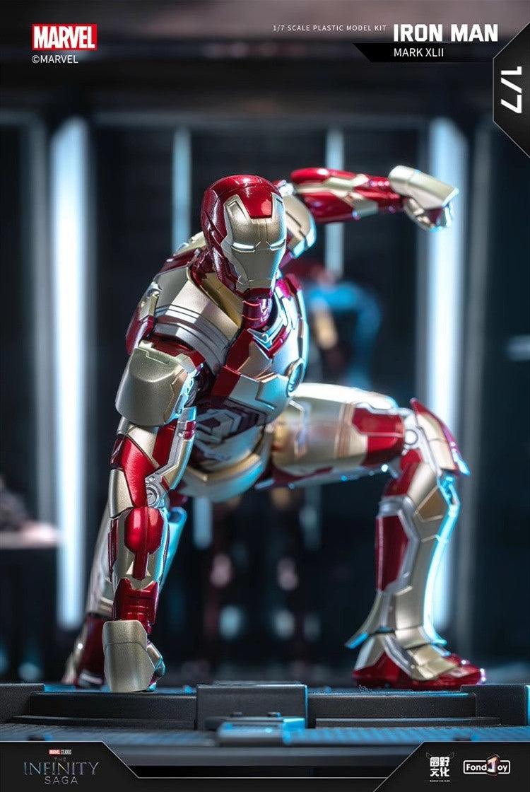 Fondjoy - 1:7 Iron Man Mark XLII Mk42 Action Figure Assembly Kit - inshobby.com