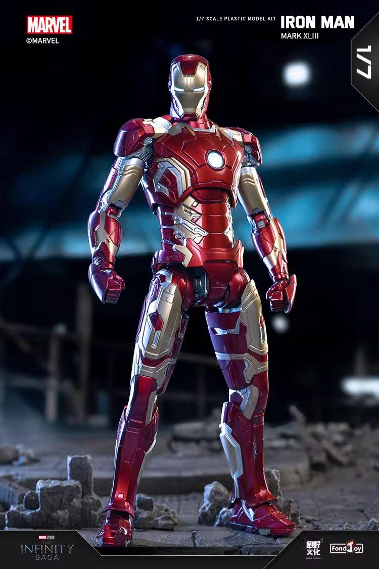 Fondjoy - 1:7 Iron Man Mark XLIII Mk43 Action Figure Assembly Kit