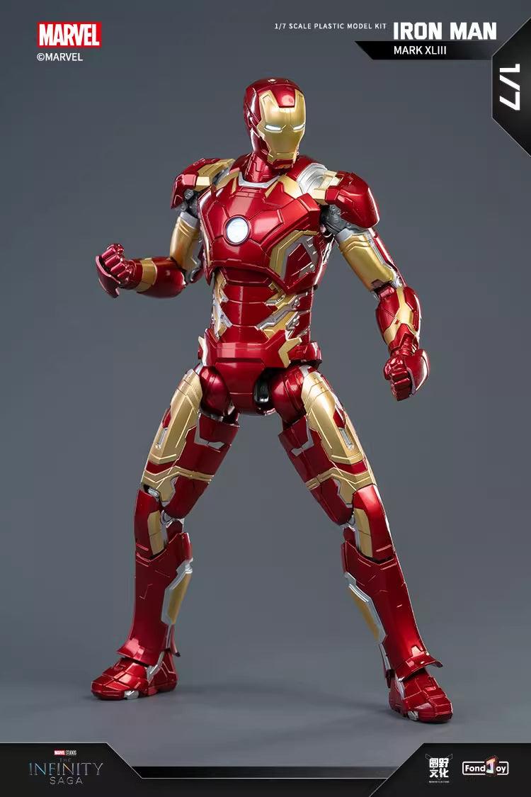 Fondjoy - 1:7 Iron Man Mark XLIII Mk43 Action Figure Assembly Kit