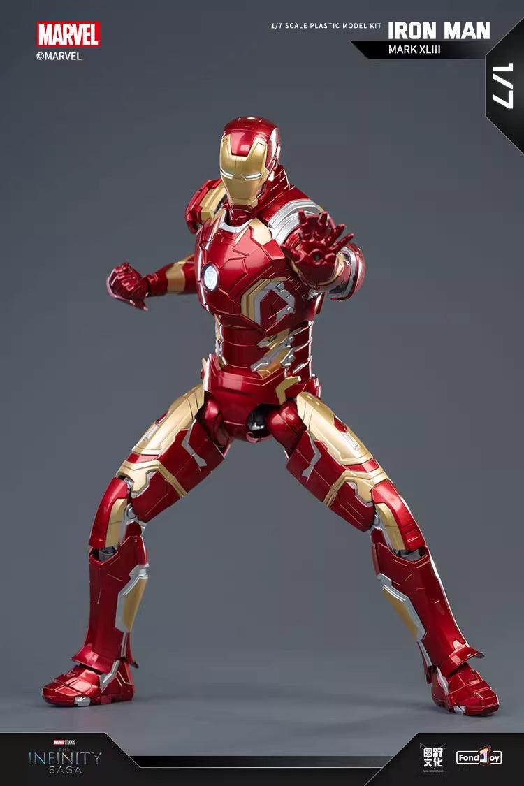 Fondjoy - 1:7 Iron Man Mark XLIII Mk43 Action Figure Assembly Kit - inshobby.com