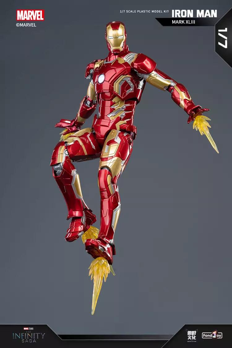 Fondjoy - 1:7 Iron Man Mark XLIII Mk43 Action Figure Assembly Kit