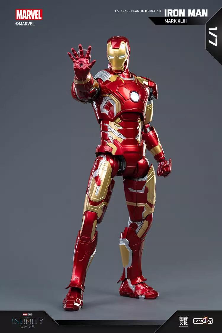 Fondjoy - 1:7 Iron Man Mark XLIII Mk43 Action Figure Assembly Kit