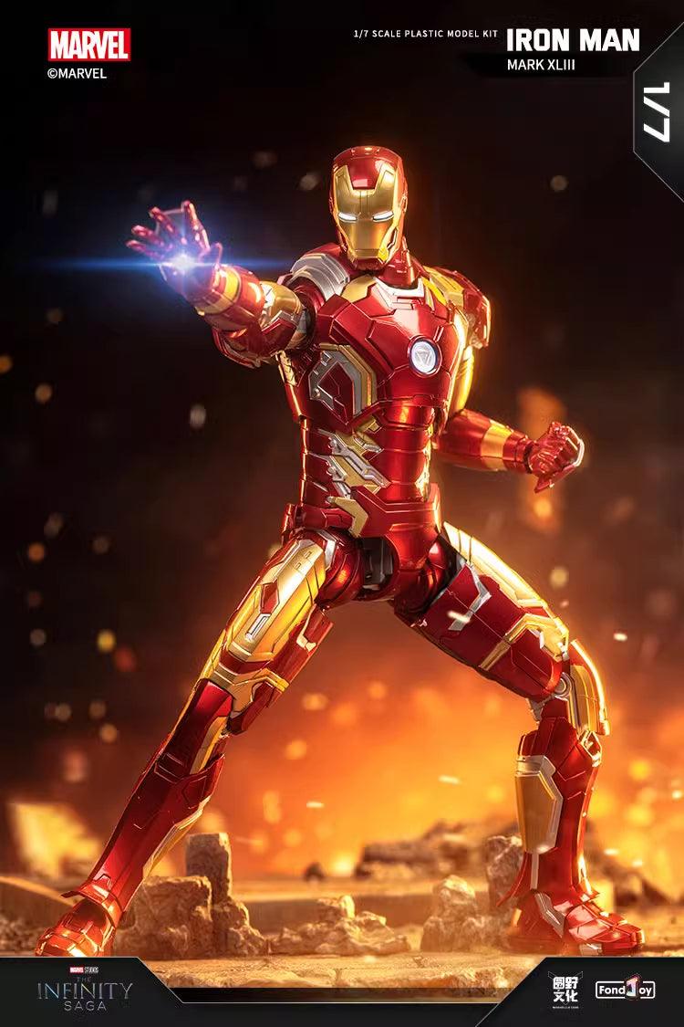 Fondjoy - 1:7 Iron Man Mark XLIII Mk43 Action Figure Assembly Kit - inshobby.com
