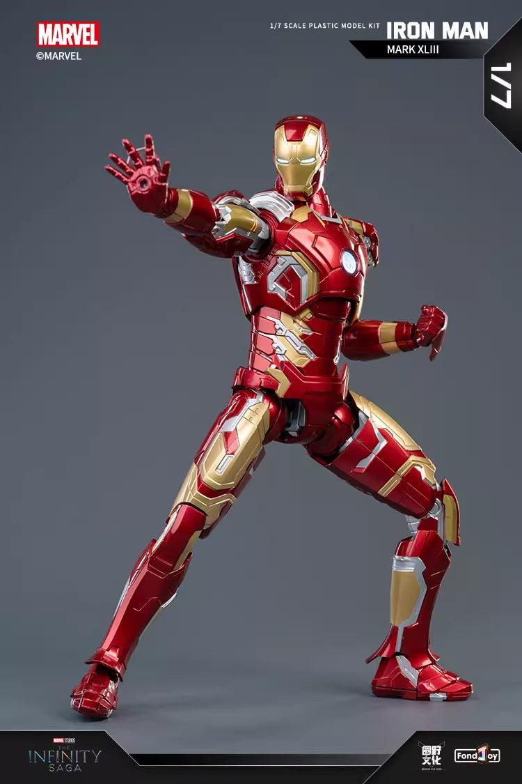 Fondjoy - 1:7 Iron Man Mark XLIII Mk43 Action Figure Assembly Kit - inshobby.com