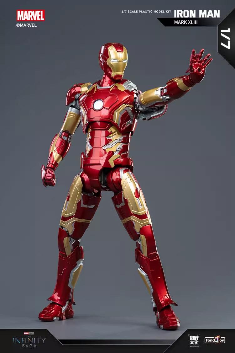Fondjoy - 1:7 Iron Man Mark XLIII Mk43 Action Figure Assembly Kit - inshobby.com