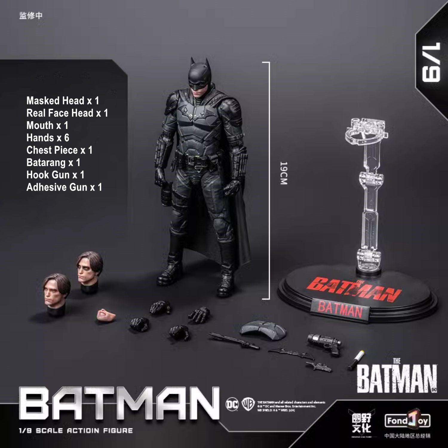 Fondjoy - 1:9 New Batman 2022 Action Figure - inshobby.com