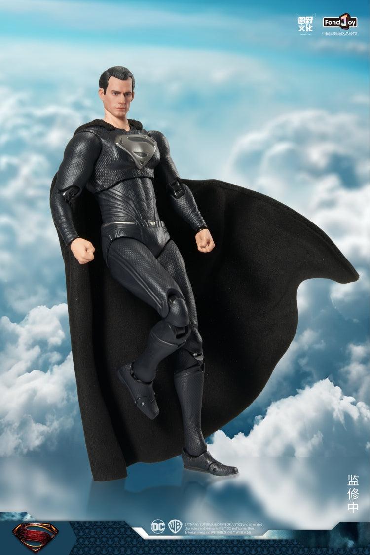 Fondjoy - 1:9 Superman Black Action Figure - inshobby.com