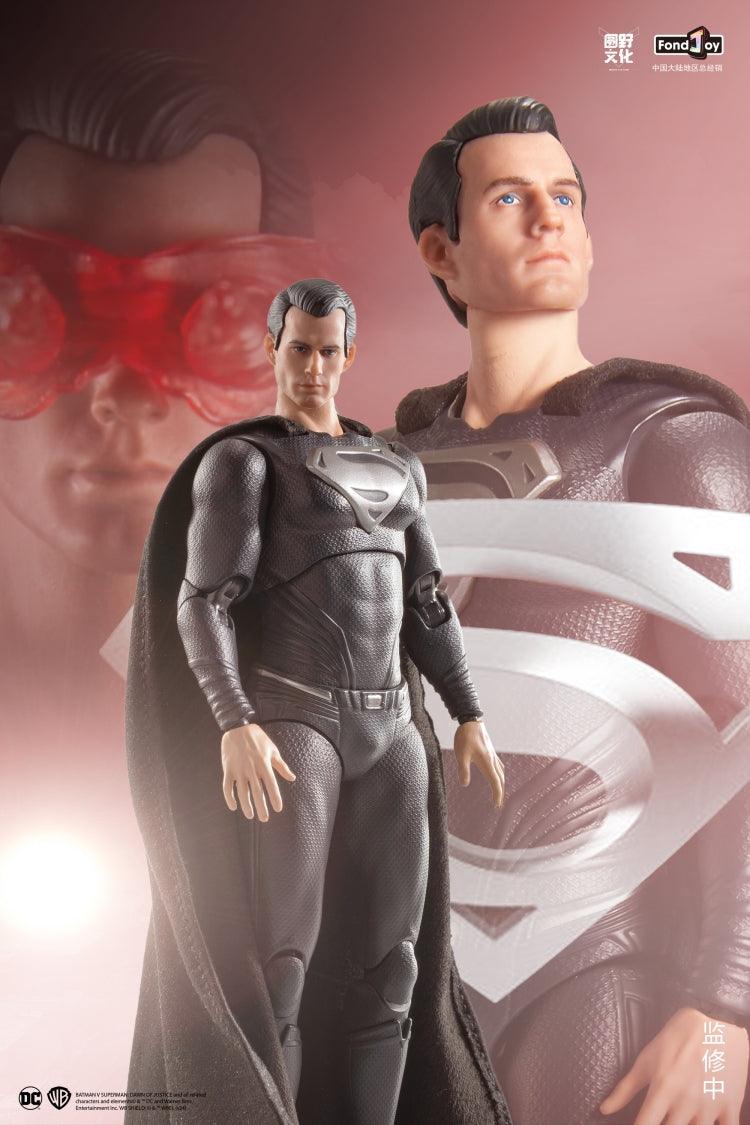 Fondjoy - 1:9 Superman Black Action Figure - inshobby.com