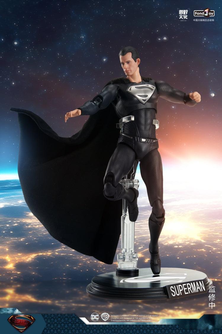 Fondjoy - 1:9 Superman Black Action Figure - inshobby.com