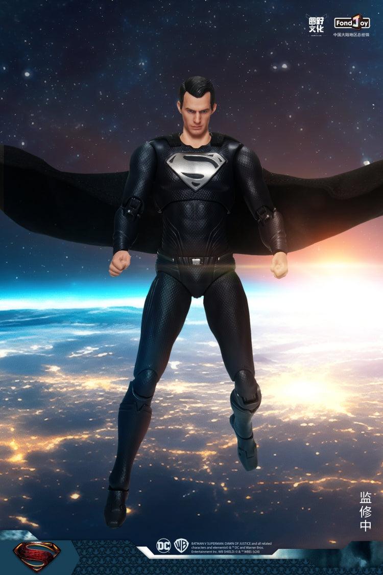 Fondjoy - 1:9 Superman Black Action Figure - inshobby.com