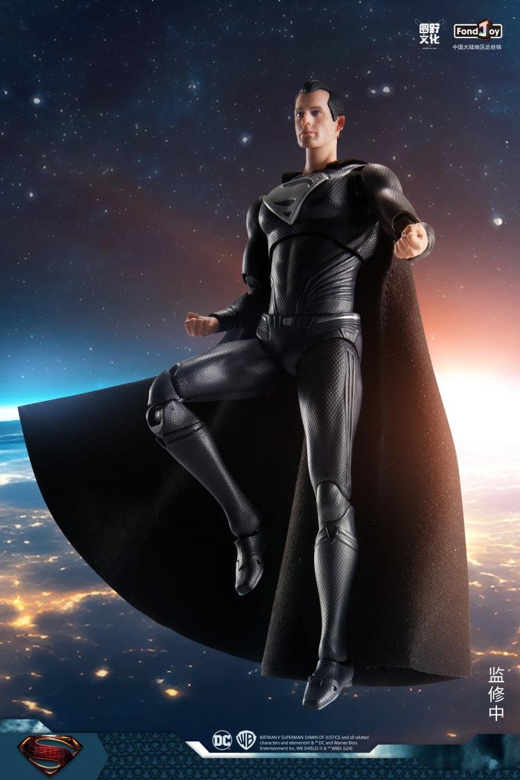 Fondjoy - 1:9 Superman Black Action Figure - inshobby.com