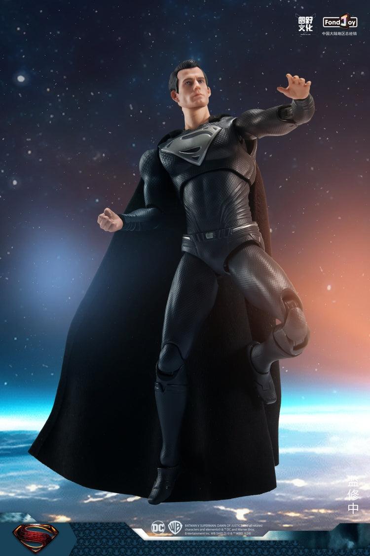 Fondjoy - 1:9 Superman Black Action Figure - inshobby.com