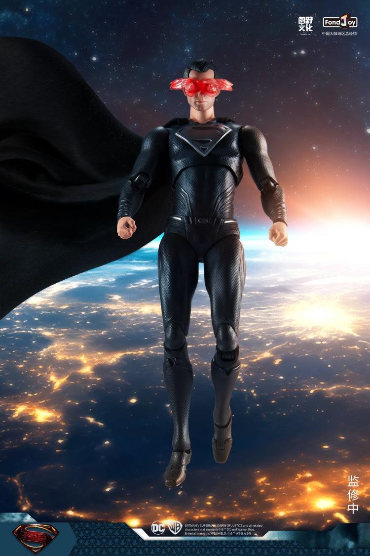 Fondjoy - 1:9 Superman Black Action Figure - inshobby.com