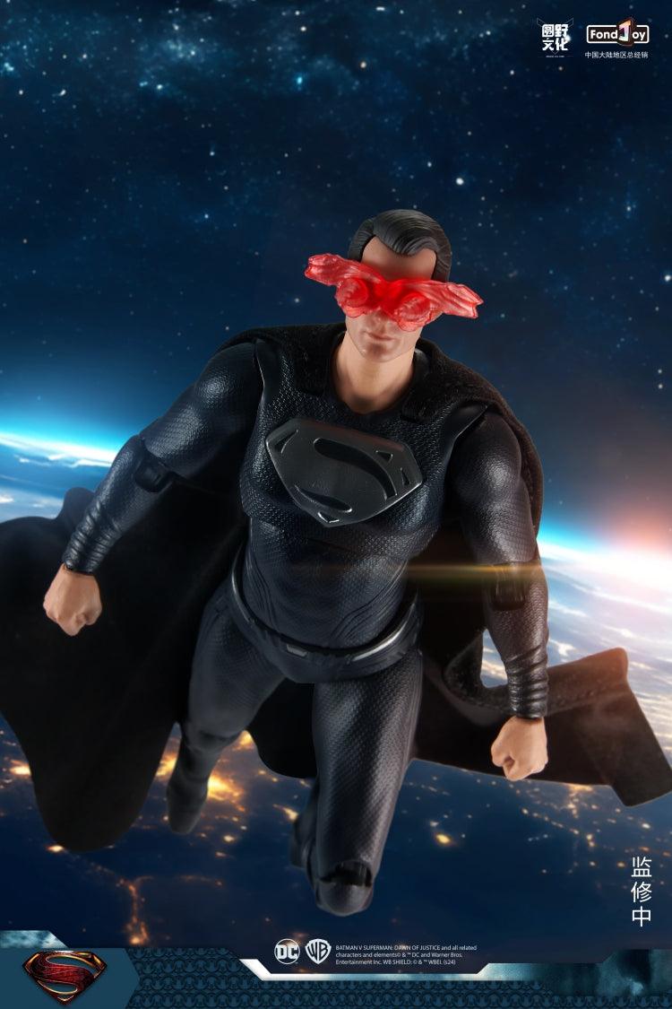 Fondjoy - 1:9 Superman Black Action Figure - inshobby.com