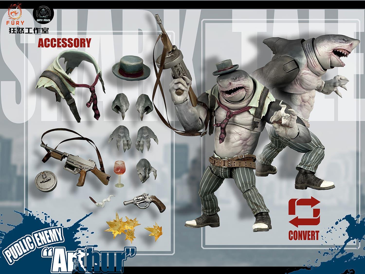 Fury Toys - 1:12 Arthur Pudlic Enemy Action Figure