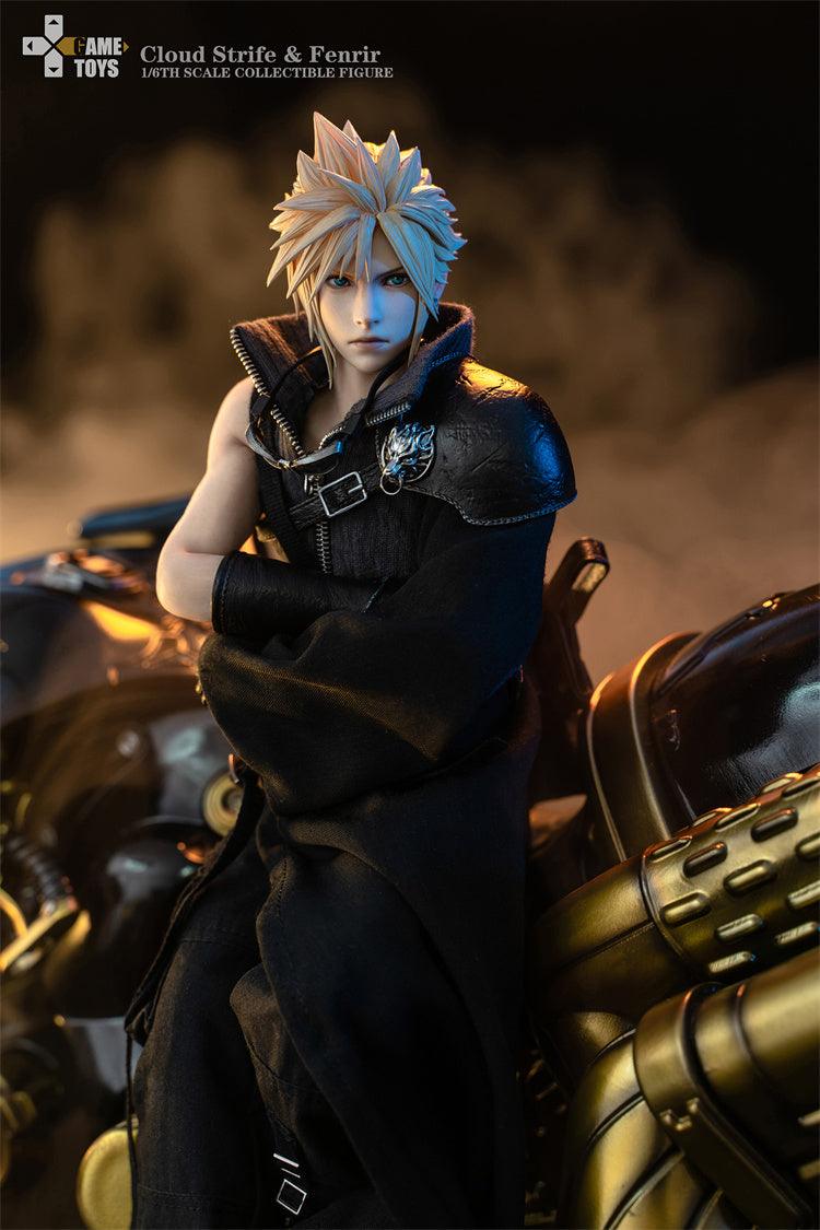 1:6 Cloud Strife AC Version & Fenrir Motorcycle Deluxe Set