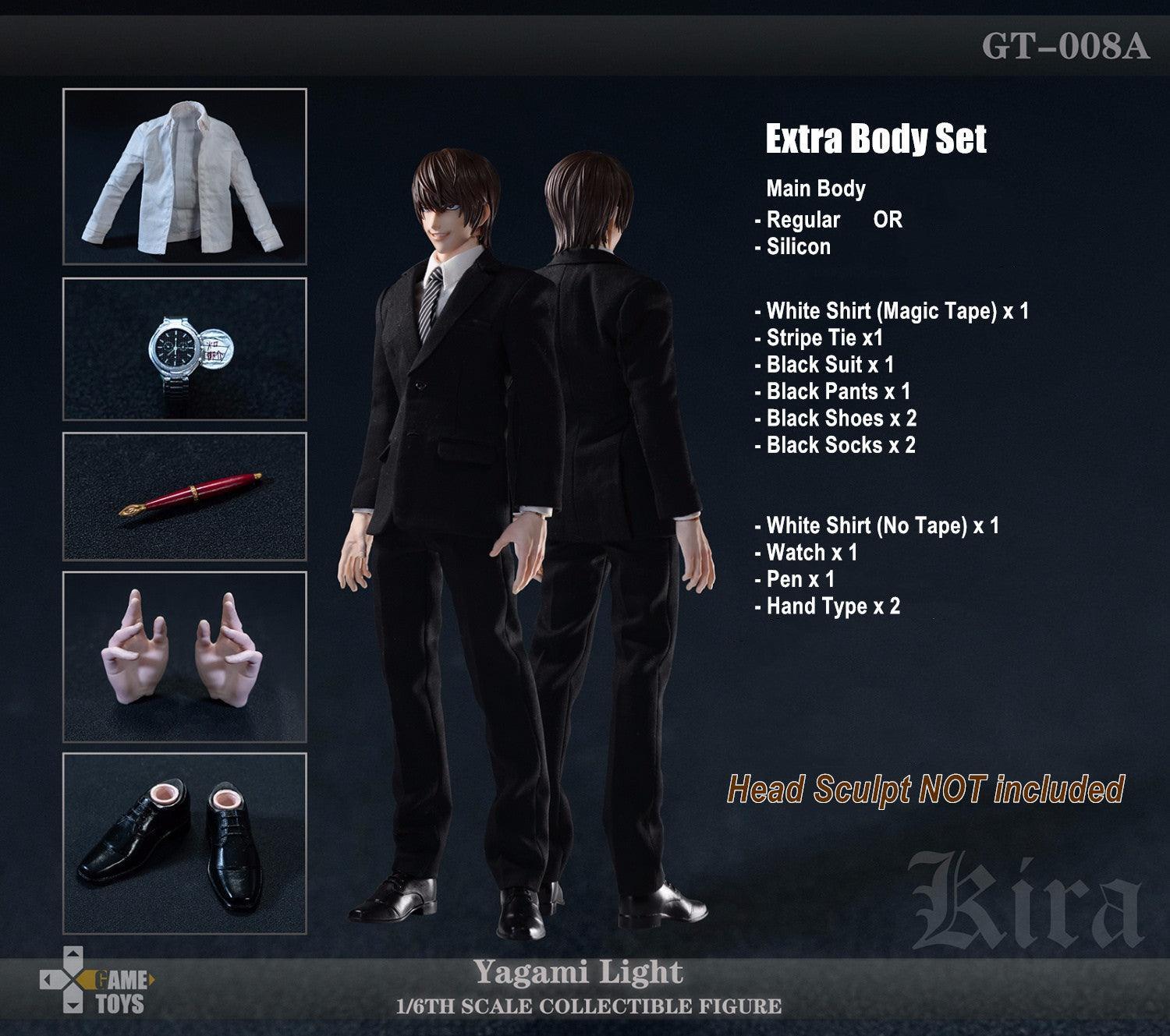 GameToys - 1:6 Yagami Light Extra Body Set - inshobby.com