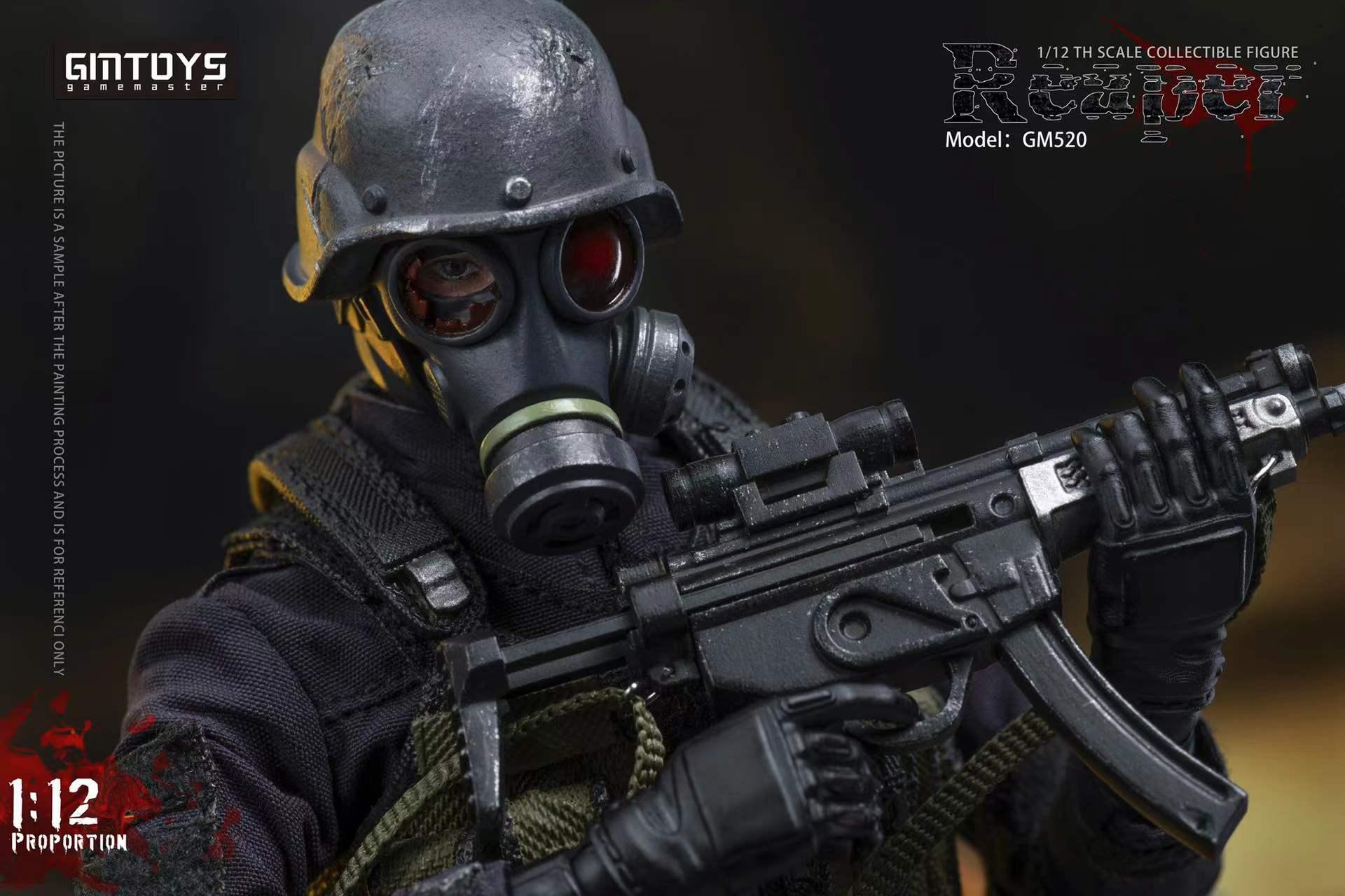 Gmtoys Reaper 1/12 バイオハザード ハンク　おまけ付き 1:12 Reaper Action Figure