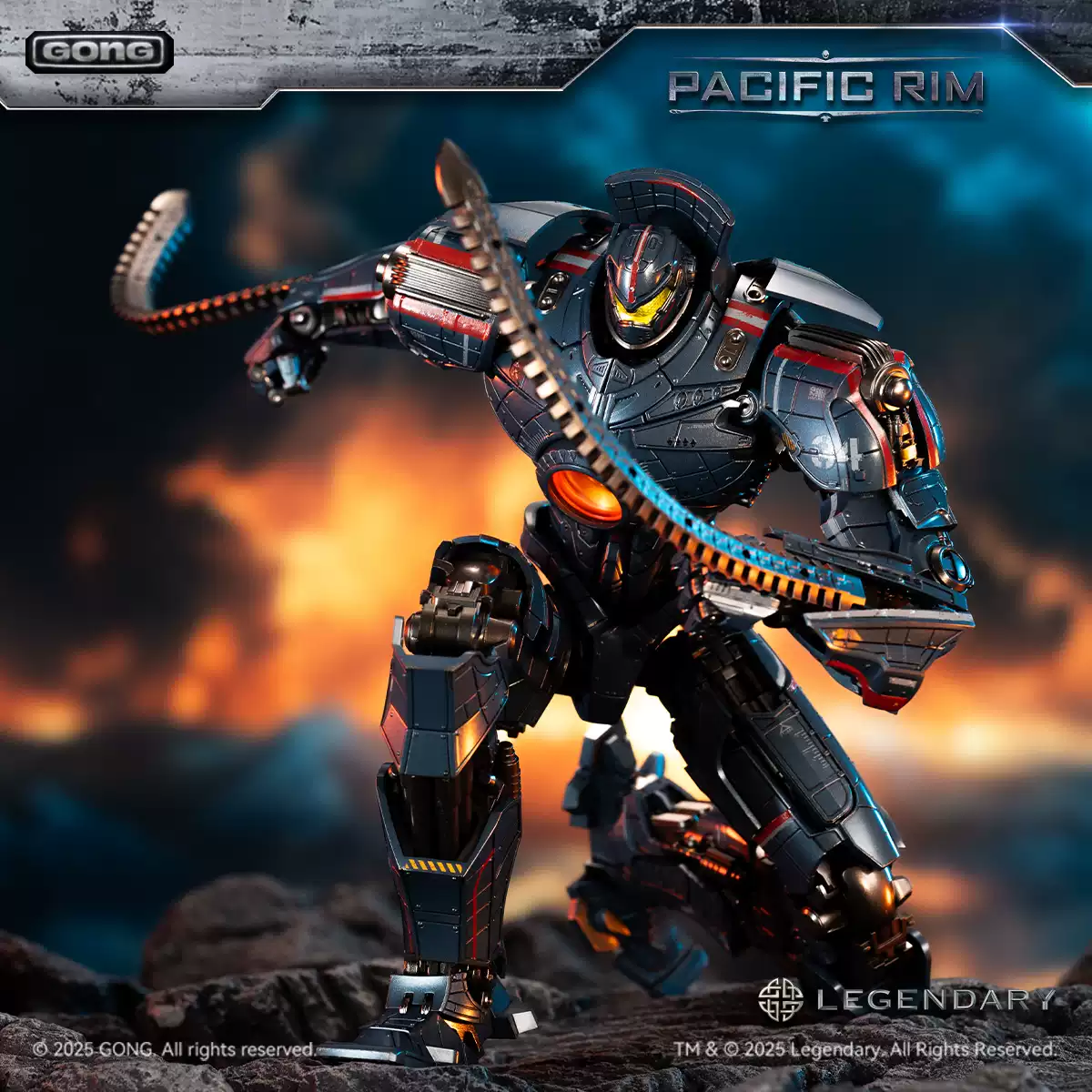 Gong - G-Action Gipsy Danger Gokin Action Figure - inshobby.com