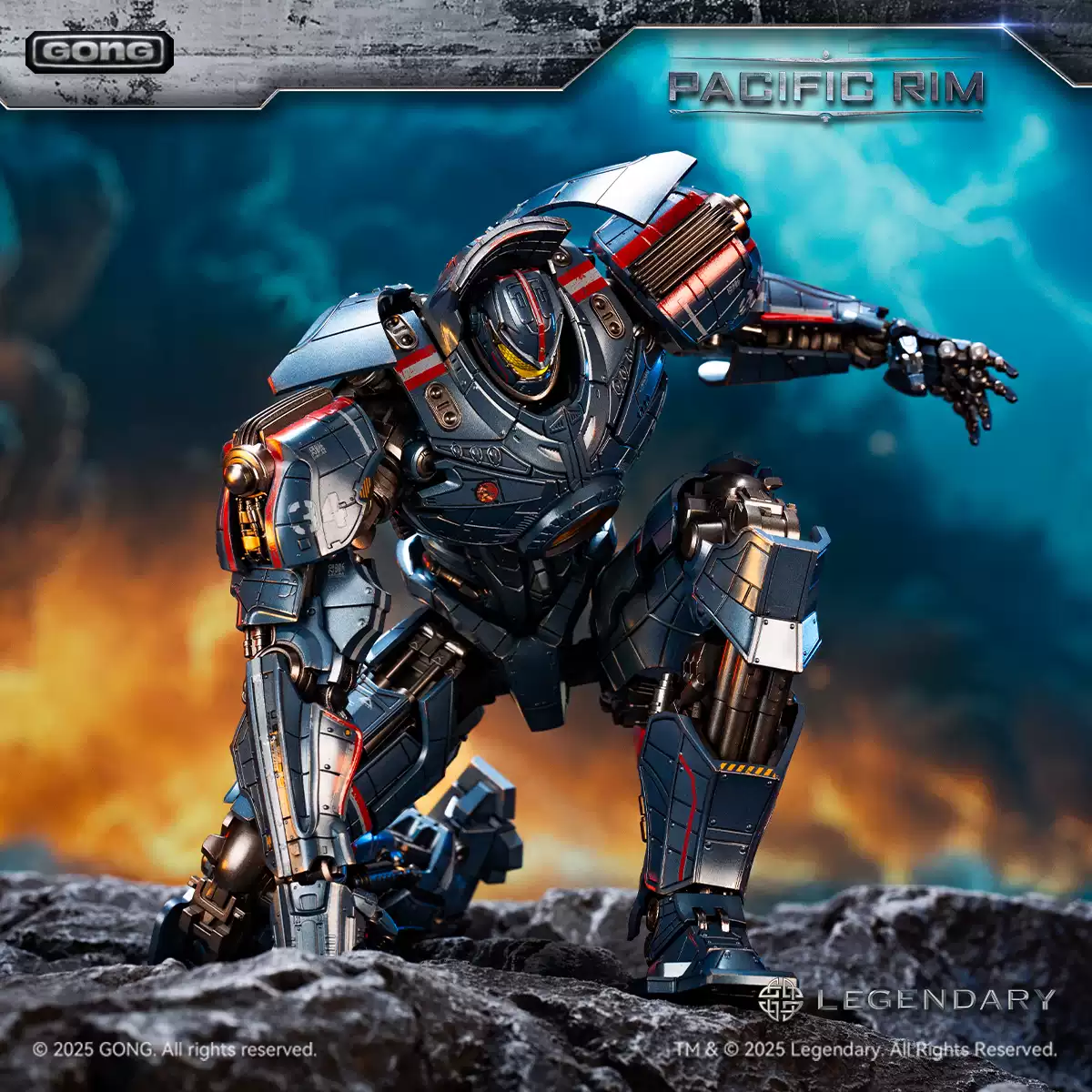 Gong - G-Action Gipsy Danger Gokin Action Figure - inshobby.com