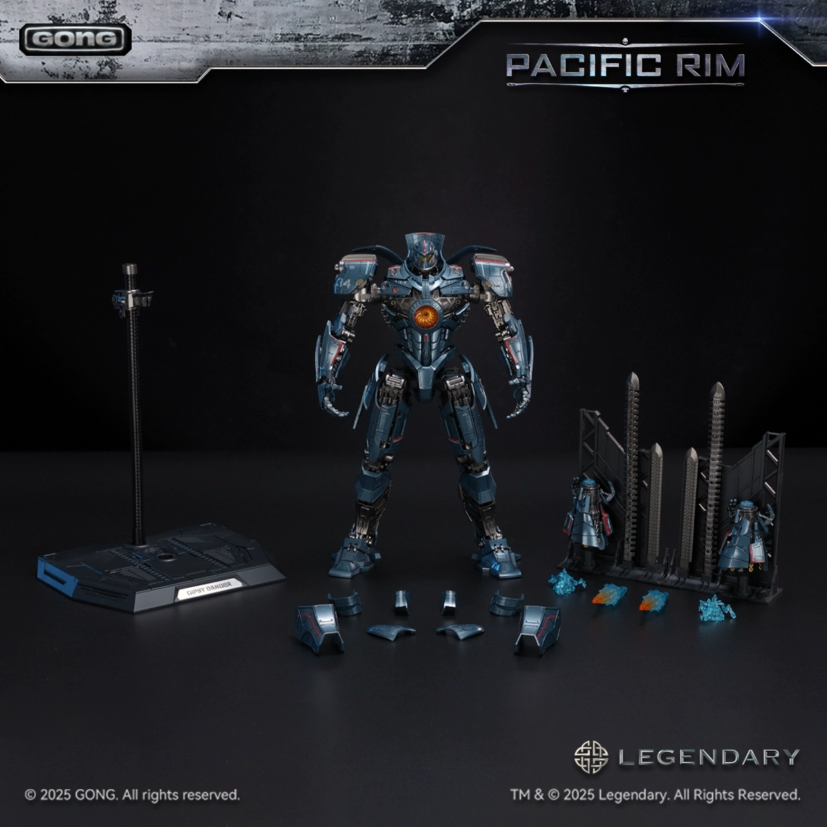 Gong - G-Action Gipsy Danger Gokin Action Figure - inshobby.com