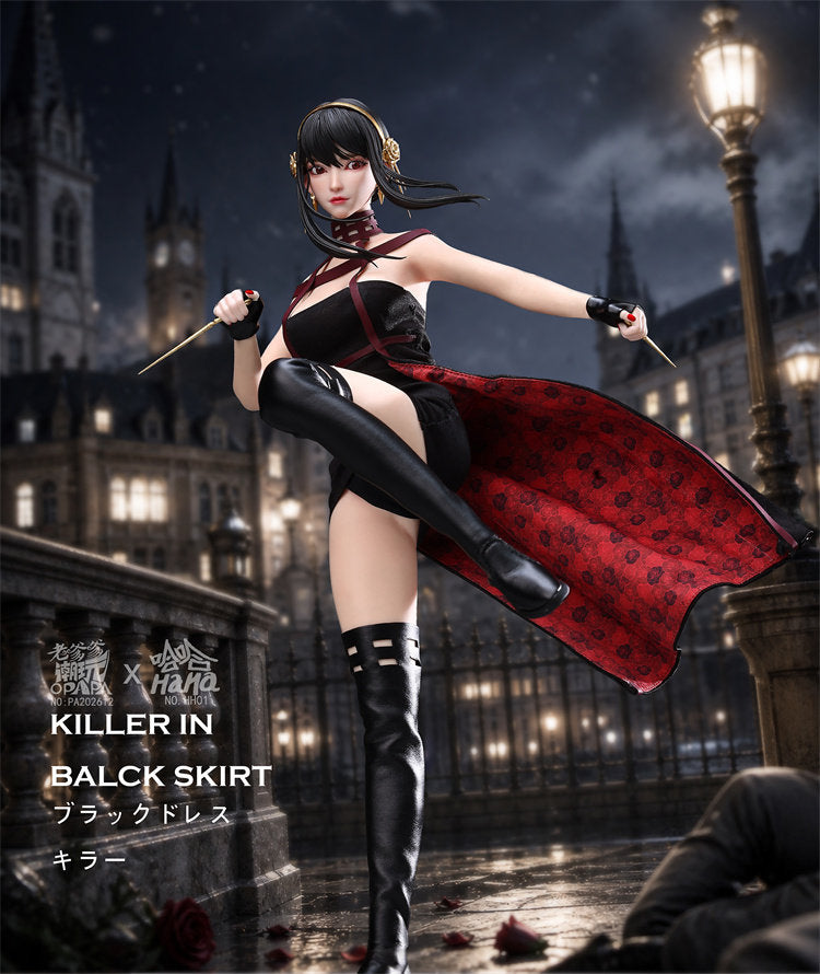 haha-studio-1-6-killer-in-black-skirt-seamless-action-figure-4 - INS Hobby