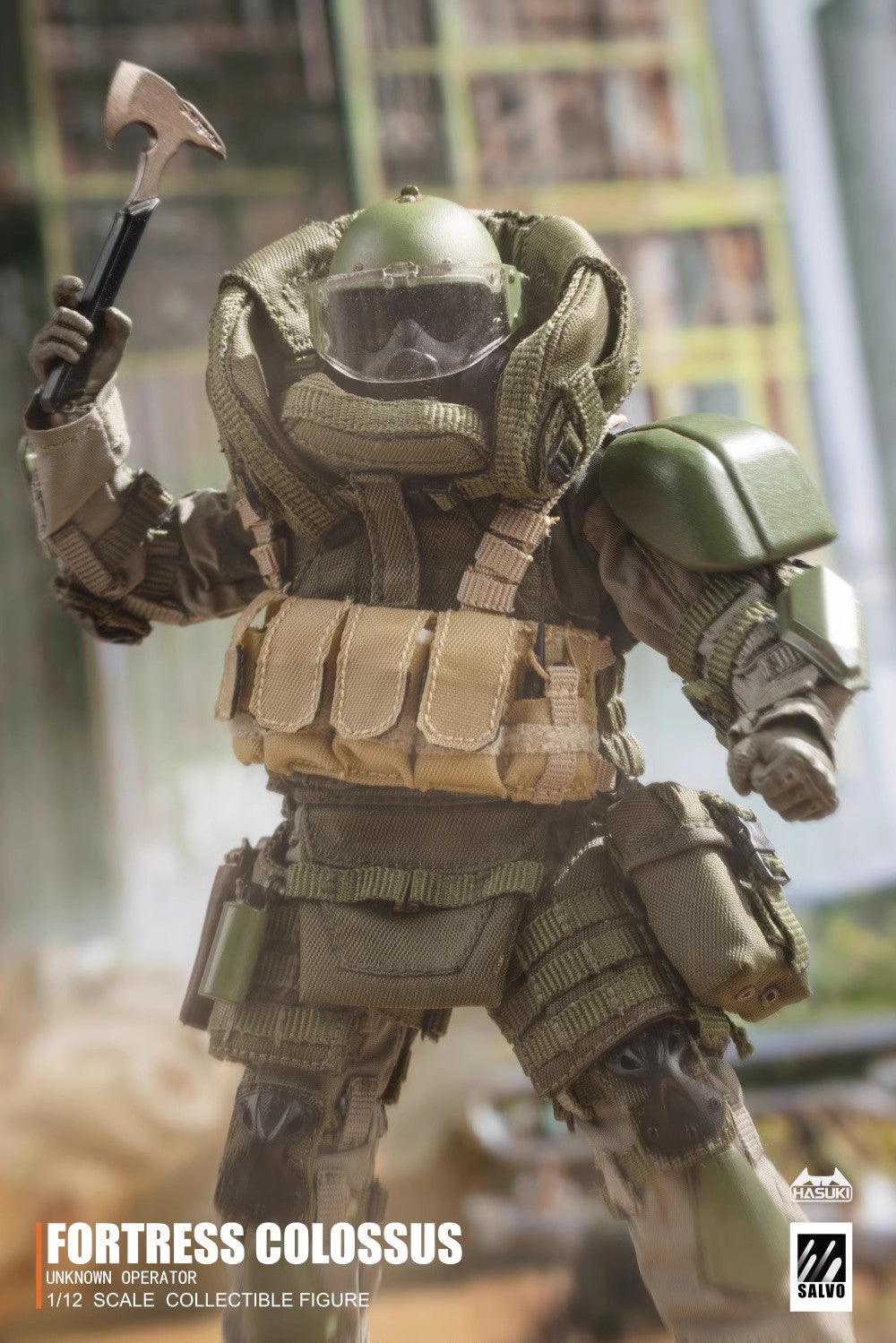 1:12 Fortress Colossus Armored Soldier Action Figure