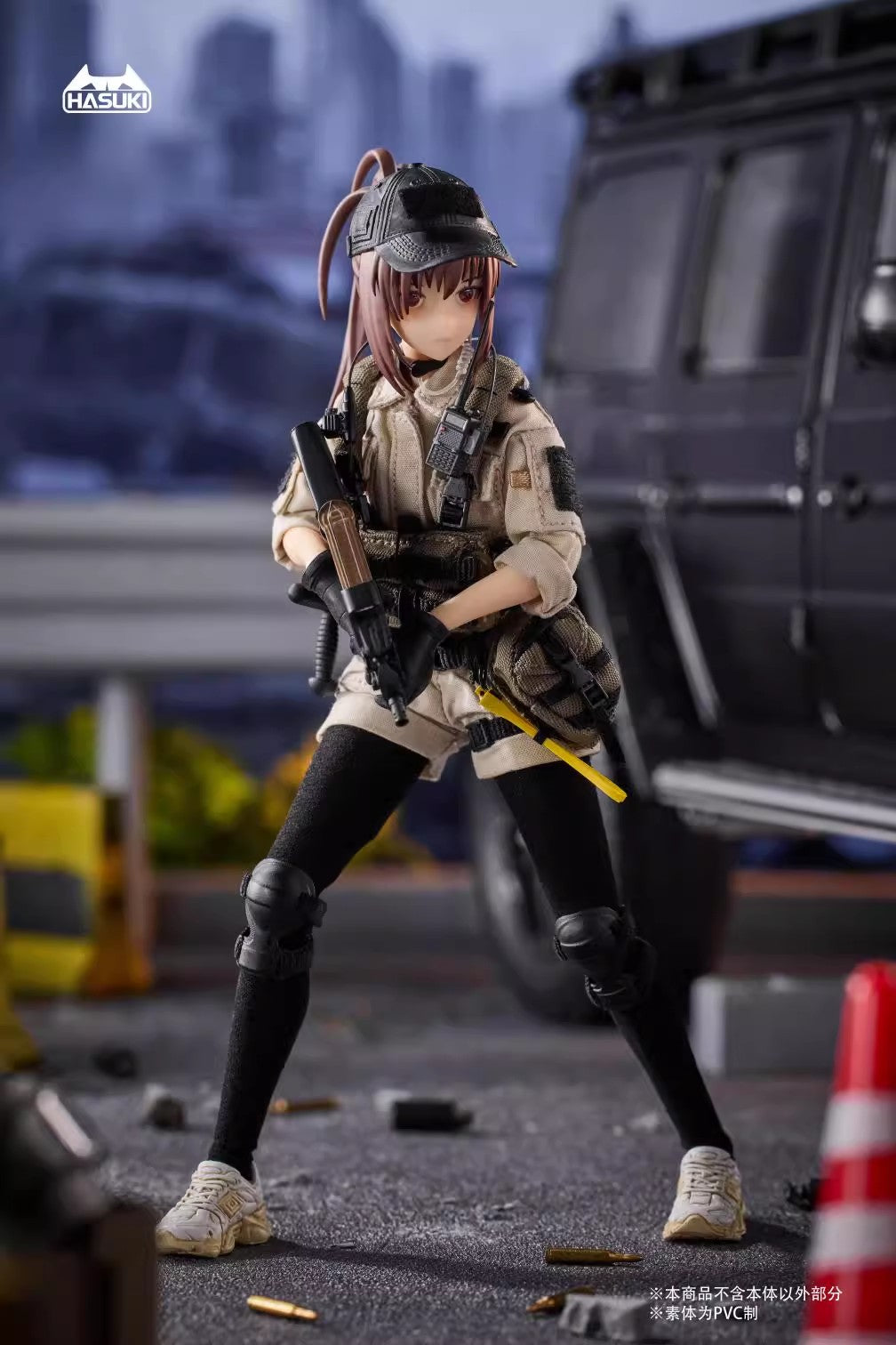 Hasuki - 1:12 Hiyo Reizei Security Guard Action Figure - inshobby.com